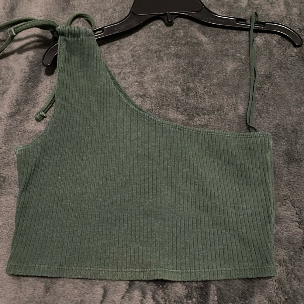 Aerie Green Crop Top